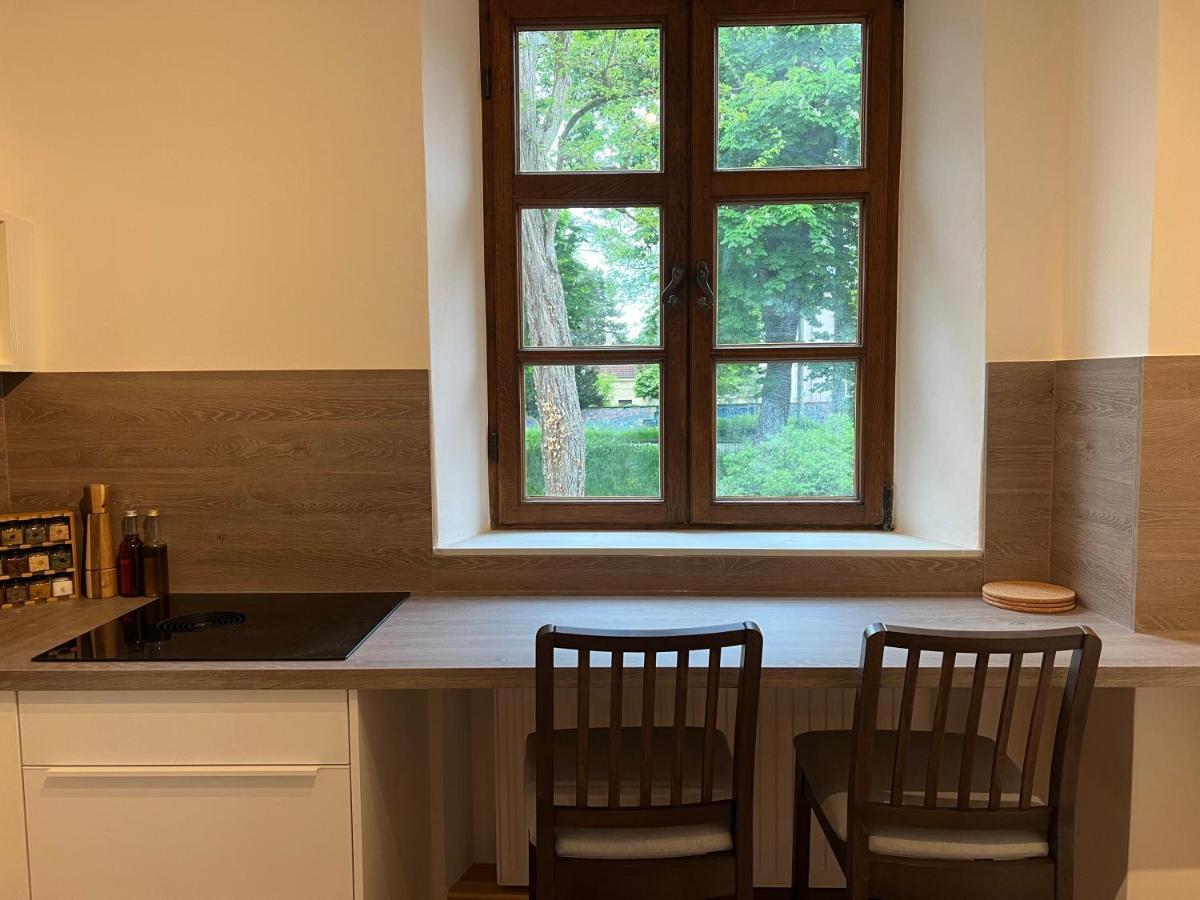 Ferienwohnung Liboria II Wohnen Im Denkmal Augsburgs Exterior foto