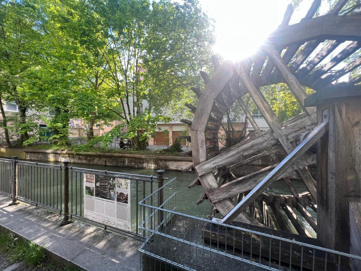 Ferienwohnung Liboria II Wohnen Im Denkmal Augsburgs Exterior foto