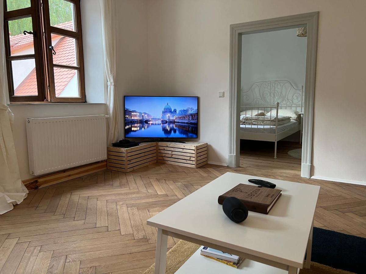 Ferienwohnung Liboria II Wohnen Im Denkmal Augsburgs Exterior foto