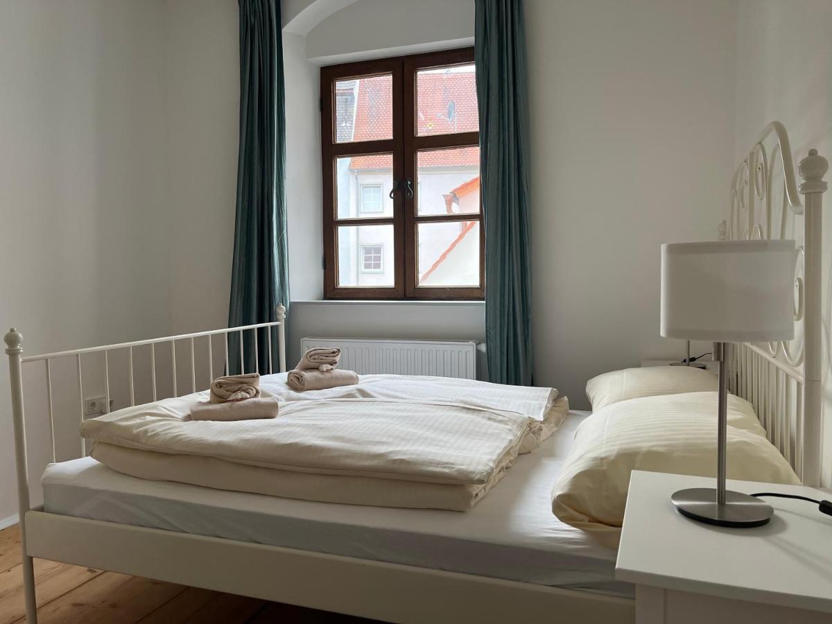 Ferienwohnung Liboria II Wohnen Im Denkmal Augsburgs Exterior foto